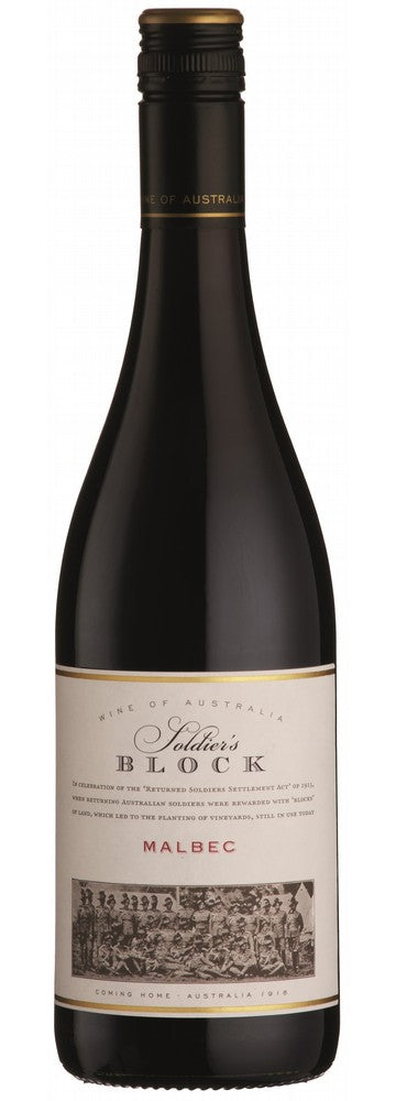 Soldiers Block Malbec, (Victoria -Australia (2021)